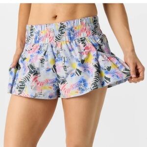 Free People Foral Print Women's Shorts in L